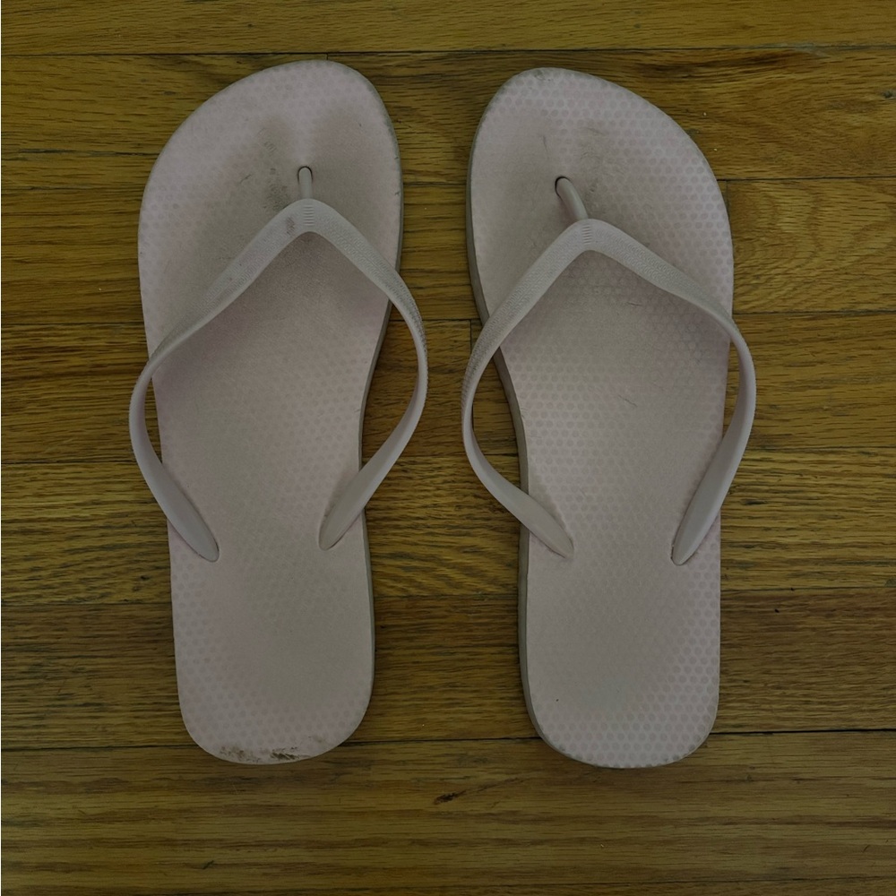 Light Pink Flip Flops